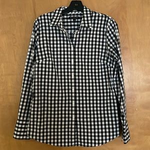 Banana Republic women’s button up blouse.